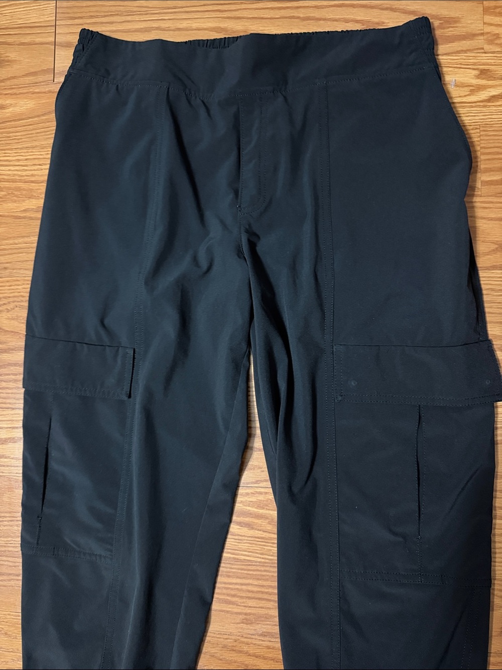 Athleta Navy Cargo Jogger Pants - Picture 2 of 4